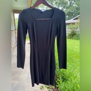 Helmet Lang black dress